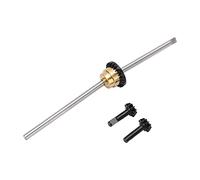Kit d'essieu moyen différentiel RC Metal High Strength Aluminium ALLIAGE CNC Précision Usinée pour WPL C14 C24 C34 C44 B14 B16 B24 B36 1/16 RC Amélioration de la voiture RC