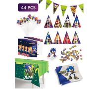 - Kit déstockage anniversaire Sonic 44 pièces
