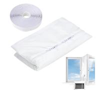 Kit d'étanchéité de fenêtre pour climatisation, arrêt de l'air chaud, régulateur d'échange d'air, kit d'isolation pour sèche-linge, chambre à coucher, cuisine, maison, garage