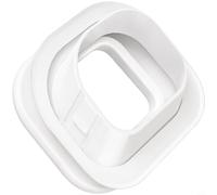 Kit d'étanchéité en silicone pour réfrigérateur Samsung machine à glace DA97-12594A Clapet de compartiment à glace Joint torique Montage alimentaire Résistant au froid Étanche Blanc 5 x 2,5 pouces Kit