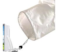 Kit D'Étanchéité Pour Climatiseur De Fenêtre | Accessoire En Tissu D'Étanchéité Pour Fenêtre - Fermeture À Glissière Outil Accessoire Pour Maison Chambre Dortoir Appartement Bureau