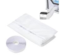 Kit d'étanchéité pour fenêtre de climatiseur - bloc d'air chaud et échanges d'air | joint de fenêtre climatiseur portable | kit d'isolation pour prise d'air cuisine chambre salle cave