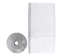 Kit d'étanchéité pour fenêtre pour climatiseurs portables - Joint d'aération avec fermeture éclair et fixation autocollante, accessoires isolants bloc d'échanges d'air pour maison, bureau, chambre à