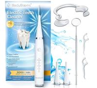 Kit detartrage dentaire pour tartre dentaire nettoyage à 5 vitesse. Brosse à Dent elimine tartre et saleté. kit anti tartre dentaire pour hygiene dentaire avec miroir dentaire détartrage dentaire