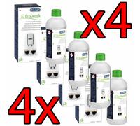 Kit détartrant 4 pièces 500 ml Ecodecalk Delonghi X toutes les machines à café