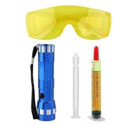 Kit Détecteur De Fuites AC,Détecteur Protecteur Précis,détection de fuites d'air - pour moteur automobile, radiateur domestique diesel transmission et système