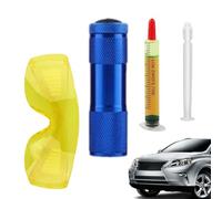 Kit détecteur fuites clim auto | Détecteur Protecteur Précis - Kit Détection Fuites UV | Pour Moteur Automobile Radiateur Réfrigérateur Maison Diesel Évaporateur Compresseur Système