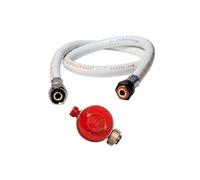 Détendeur gaz PROPANE 37 mbar + Tuyau gaz butane/propane souple 2 00 m