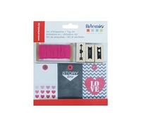 Artemio kit d'étiquettes - theme love G