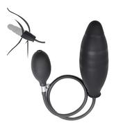 Kit D'éTirement Gonflable En Silicone Noir, éQuipé De Pompe De Gonflage Noire, Dispositif De Gonflage Portable LéGer - D23
