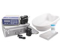 Kit Détox Ionique Premium avec électrolyseur, pédiluve, ceinture infrarouge, écran digital, mallette aluminium - bain de pieds revitalisant et accessoires - CHI-ENTERPRISE