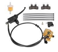 Kit d'étrier de maître-cylindre de frein avant à disque hydraulique avec plaquettes de frein pour 50cc 70cc 90cc 110cc 125cc SSR Taotao Coolster SDG Pitster Pro DHZ Chinese Mini Pit Dirt Bike