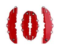 Kit d'étriers Avant pour Voiture, 4 pièces, couvercles universels arrière pour Freins à Disque, Accessoires Rouges, Accessoires extérieurs de Voiture, décoration Couvercle de Protection
