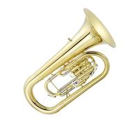 Kit Deuphonium Instrument De Musique Professionnel Euphonium De Marche Peint Or 3 Pistons