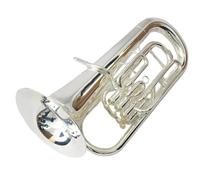 Kit Deuphonium Instruments De Musique Professionnels 3 Pistons Bb Corps En Laiton Valve Cupronickel Plaque Argentée Instrument