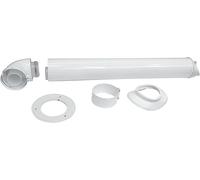 Kit d'évacuation coaxiale des fumées 60/100 mm universel pour chaudières à c