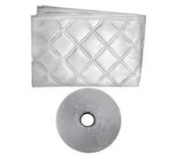 Kit d'évacuation d'air pour climatiseur portable Barrière robuste sans | Joint de Fenêtre Intérieur pour Climatiseur Mobile pour Tuyau de 13 à 15 cm Chambre Salon