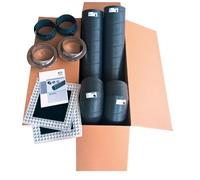 Kit d'évacuation pour chauffe-eau thermodynamique Aerfoam CET D160mm - UBBINK - 188850