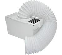 Perel Tools Bac condensation Condensbox universel pour sèche-linge sans évacuation, tuyau 1,5m, blanc