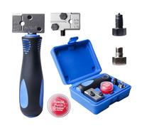 Kit d'évasement de conduites de frein pour évasement DIN universel pour conduites de frein de voiture de 4,75 mm, outil de friction de tuyau de frein pour réparation de conduites de frein de voiture
