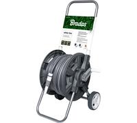 Kit dévidoir Bradas WHITE SILVER 1/2" 20 m de tuyau d'arrosage en PVC