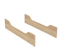 Kit D'évolution Lit Bébé À Lit Junior 140x70 Décor Bois Marron