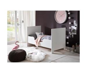 Kit d'évolution OLIVIA pour lit à barreaux - Compatible avec chambres Duo et Trio BERRY et NIKO - L140 x H27 x P2 cm - Blanc