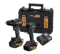 Kit - DEWALT - Kit McLaren (DCD86 + DCF86) - 18 V - 2x5 Ah - Coffret TSTAK