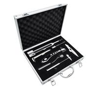 Kit d'examen neurologique 7 pièces DPN avec boîte en aluminium, poignée ergonomique pour hôpital et clinique