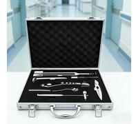 Kit d'examen neurologique 7 pièces - Kit de diagnostic pour la sensation de température, le réflexe tendineux, le pinprick et l'évaluation de la sensation de pression tactile