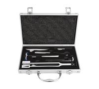 Kit d'examen neurologique 7 pièces pour test sensoriel comprenant piqûre d'épingle, pression tactile, température, vibrations et réflexes tendineux