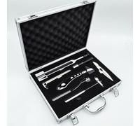 Kit Dexamen Neurologique, Kit De Diagnostic Neurosensoriel En Acier Inoxydable Avec 7 Outils, Poignée Ergonomique, Pour Tester Les Sensations Et Les Réflexes Et Réaliser Un Bilan Neurologique