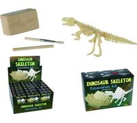 Kit d'excavation de squelette de dinosaure avec burin et pinceau (variante aléatoire)