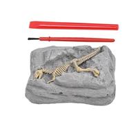 Kit d'excavation fossile de dinosaure, kit de creusement de dinosaures, kit d'excavation fossile pour enfants, STEM Educational Science Archéologie Ensemble d'activités avec outils de jeu sens