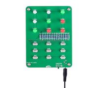 Kit d'exercices de soudure à faire soi-même, BANRIA LED Jeu d'échecs Kit de soudure électronique avec LED rouges vertes Interrupteur d'alimentation pour l'éducation, la relaxation, l'apprentissage de
