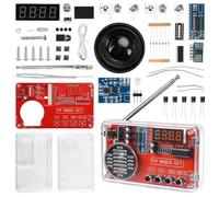 Kit d'exercices de soudure électronique avec radio numérique et écran, kit de construction électronique DIY avec module de charge pour débutants, étudiants et formation STEM - Kit d'apprentissage