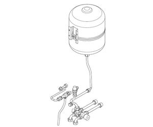 Kit d'expansion sanitaire pour Alfea Hybrid Duo Gaz et Hynea Hybrid Duo - ATLANTIC - 074026