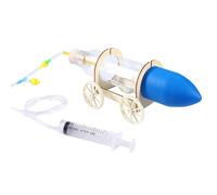Kit d'expériences de science de voiture à pression atmosphérique pour l'étude de la physique, l'éducation pratique de la voiture alimentée par l'air, l'éducation de la physique, la science du jouet