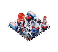 Kit D'expériences Électriques , Emballage Anglais Spatial SD808, 30 Pièces | STEM, Kit Circuit Électronique, sans Soudure, Jouet, pour Maison, École, Enfants