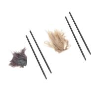 Kit d'expériences scientifiques en salle de classe comprenant un bâton de friction en fourrure pour les laboratoires scolaires et les expériences électrostatiques de démonstration d'enseignement