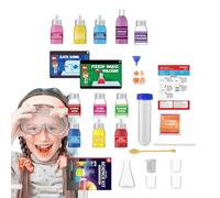Kit d'expériences scientifiques : ensemble de chimie pour , projets de physique, activités géologiques, jouets de laboratoire de biologie, idée cadeau d'anniversaire, apprentissage éducatif