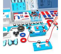 Kit d'expérimentation d'aimants pour Enfants Kit d'outils pour électro-aimants et Circuits de Base pour l'école, Le Laboratoire et l'éducation Projets de Physique