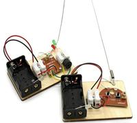 Kit d'expérimentation de circuit télégraphique sans fil à monter soi-même, émetteur de code Morse kit d'expérimentation scientifique ensemble d'apprentissage STEM éducatif kits de physique
