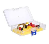 Kit D'expérimentation De Circuits Électriques 7 Pièces, Série | Appareil de circuit avec ampoules, fils et support de batterie for l'exploration