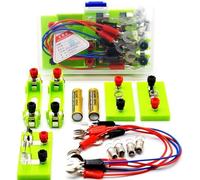 Kit D'expérimentation De Circuits Électromagnétiques For Débutants, Série Base Et Ensemble Construction Parallèles, Équipement Démonstration Principes Électriques