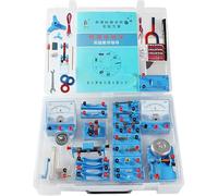 Kit d'expérimentation de la loi d'Ohm, testeur de résistance et de puissance d'ampoule de la méthode Volt-Ampère, ensemble complet d'électromagnétique physique for l'exploration et la relation