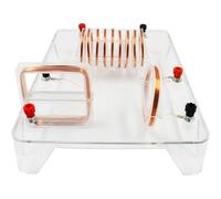 Kit d'expérimentation de physique des solénoïdes - Démonstrateur de champ magnétique actuel, instrument pédagogique for l'électromagnétisme