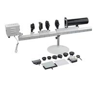 Kit d'expérimentation de rail optique calibré de physique de polarisation de Diffraction d'interférence de lumière à Double fente, anneau de Newton Young
