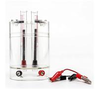 Kit D'expérimentation D'électrolyse De L'eau - Matériel Pédagogique Laboratoire Chimie Avec Électrodes Plaquées Platine, Illustrant La Décomposition Et Le Rapport Hydrogène/oxygène