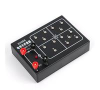 Kit D'expérimentation D'exploration De Circuits Boîte Noire Composants Électriques, Appareil D'enseignement L'électrotechnique Physique, Outil Recherche Base For Salle Classe